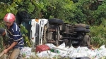 Lâm Đồng: Xe container rơi xuống vực sâu trên đèo Bảo Lộc