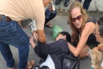 2 nữ du khách nước ngoài cứu giúp nam sinh viên bị tai nạn ở Đà Nẵng