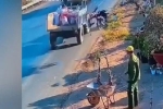 Clip: Khoảnh khắc chiếc xe kéo cán qua người phụ nữ mang bầu khiến dân mạng không khỏi rùng mình