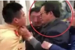 Kỷ luật cảnh cáo Chi cục trưởng túm cổ áo CSGT khi bị kiểm tra nồng độ cồn ở Tuyên Quang
