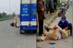 Xôn xao clip: 10 thanh niên chạy tốc độ cao 'thông chốt', đâm trọng thương chiến sĩ CSGT