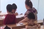 Xôn xao video cô giáo dùng thước liên tiếp đánh học sinh