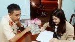 CSGT Đắk Nông vượt hàng chục km giúp cô gái tìm lại hơn 100 triệu đồng