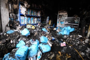 Bên trong căn nhà bị cháy khiến 4 người chết ở Hà Nội