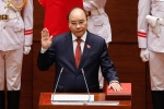 CLIP: Tân Chủ tịch nước Nguyễn Xuân Phúc tuyên thệ nhậm chức