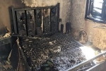 Cụ bà 80 tuổi may mắn thoát khỏi ngôi nhà bị cháy rụi