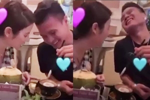 HOT: Lộ clip Quang Hải và bạn gái mới thân mật hẹn hò, đầu tựa đầu vô cùng vui vẻ