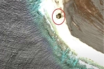Xôn xao tin tức phát hiện địa điểm rơi UFO trên Google Maps tại hòn đảo bí ẩn bậc nhất Trái Đất