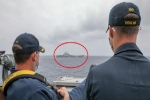 Chỉ huy Mỹ ung dung gác chân theo dõi tàu Liêu Ninh: Nếu tàu TQ sử dụng vũ khí sẽ rất nguy hiểm!