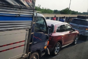 Tạm đóng cửa một chiều đường cao tốc Long Thành - Dầu Giây vì tai nạn