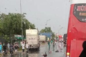 Xe tải vượt ẩu tông chết 3 người ở Đồng Nai: Tạm giữ tài xế