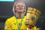 Haaland lập cú đúp giúp Dortmund vô địch Cúp Quốc gia Đức