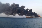 Tàu chiến lớn nhất Iran bất ngờ bốc cháy rồi chìm xuống biển, mọi nỗ lực cứu trợ thất bại