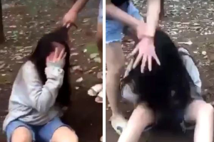 Nữ sinh THCS ở Đồng Nai bị nhóm bạn học đánh hội đồng dã man trong vườn cao su