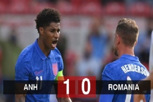 Kết quả Anh 1-0 Romania: Rashford ghi bàn trên chấm 11m, Anh lại thắng tối thiểu