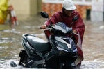 Hà Nội mưa lớn sau bão số 2, nguy cơ ngập nhiều nơi