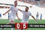 Kết quả Slovakia 0-5 Tây Ban Nha: Bước ngoặt từ Dubvraka