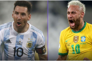 Neymar tuyên chiến với Messi ở chung kết Copa America