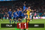 Kết quả Italia 1-1 Anh (pen: 3-2): Thua luân lưu, Anh dâng cúp cho Italia