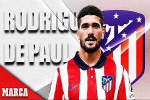 Atletico chiêu mộ xong Rodrigo De Paul