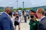 CLIP: Bộ trưởng Quốc phòng Mỹ bắt đầu thăm chính thức Việt Nam