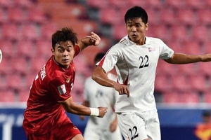 U23 CHDCND Triều Tiên rút khỏi vòng loại châu Á 2022