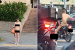 Liên tục xuất hiện nam thanh nữ tú trần như nhộng trên đường phố Singapore trong thời gian giãn cách