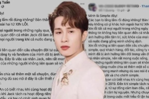 Netizen nghi ngờ Jack dùng 'văn mẫu' copy trên mạng để xin lỗi khán giả, thực hư ra sao?