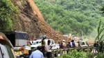 Mưa lớn gây sạt lở 4 tuyến đường giao thông ở Hà Giang