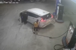 Hà Nội: Tài xế bịt biển số ôtô, vào đổ xăng xong phóng xe đi thẳng, 'quên' luôn việc trả tiền