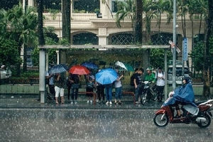 Dự báo thời tiết 27/8/2021: Hà Nội có mưa rào và dông