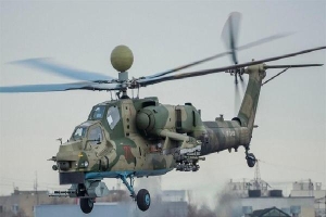 Ukraine sững sờ nhìn Nga khoe Mi-28NM mang Khrizantema-VM