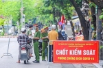 Vị trí 39 chốt kiểm soát, siết chặt 'vùng đỏ' ở Hà Nội