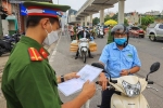 Hà Nội cho phép người dân dùng giấy đi đường cũ