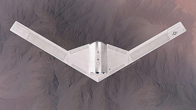 Không quân Mỹ chưa bao giờ chính thức thừa nhận sự tồn tại của UAV tàng hình RQ-180. Ảnh: Daily Mail