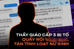 NÓNG: Thầy giáo cấp 3 tại Quảng Ninh bị tố quấy rối, nhắn tin tán tỉnh loạt nữ sinh, nhà trường chính thức lên tiếng!