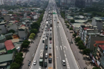 Hà Nội: Đường vành đai 3 trên cao ùn tắc hàng km từ Linh Đàm tới nút giao Phạm Hùng