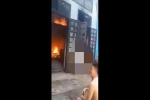 Thanh niên nghi 'ngáo đá' đòi đốt nhà để 'hóa' cho bố, nghiên cứu để đám cháy không lan sang hàng xóm