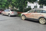 Thông tin mới nhất vụ hàng loạt ôtô bị tạt sơn ở khu đô thị Trung Văn