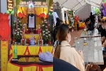 Hình ảnh tang lễ Nam Ok tại Bắc Giang: Nhiều bạn bè đến tiễn đưa lần cuối