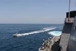 Iran điều xuồng cao tốc truy đuổi tàu Mỹ ở vùng Vịnh