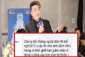 Dân mạng quá khích tràn vào 'tẩy chay' Đàm Vĩnh Hưng trên fanpage Miss World Vietnam 2021