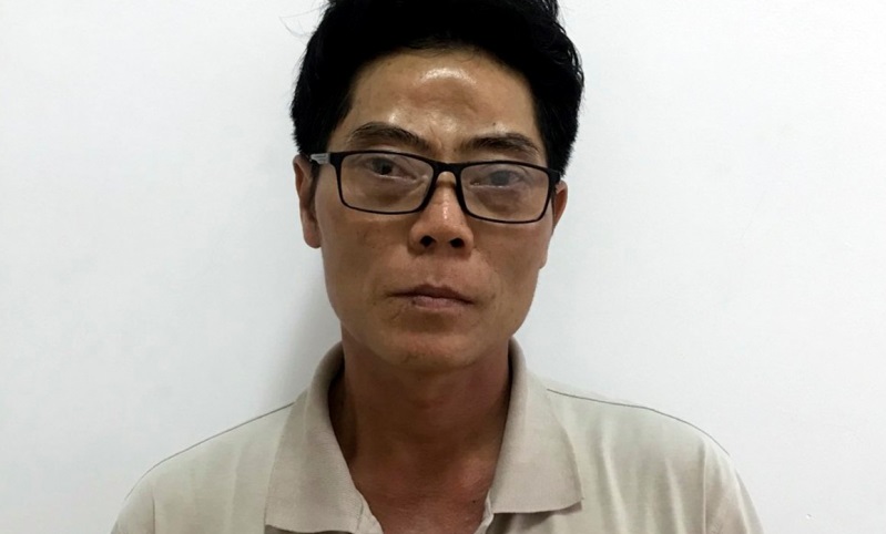 Phạm Văn Dũng thời điểm bị bắt giữ. Ảnh: CAND