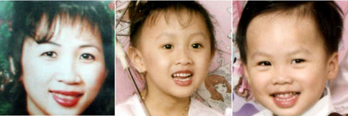 Cô Stephanie Van Nguyen và 2 con mất tích năm 2002. Ảnh: Sở Cảnh sát Delhi.