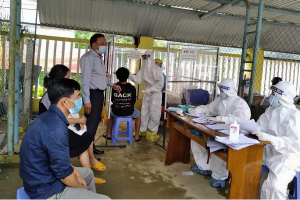 Huyện Nam Trà My ở Quảng Nam ghi nhận 60 ca mắc và nghi mắc Covid-19