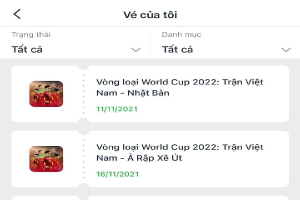 Khán giả dễ dàng mua vé xem tuyển Việt Nam thi đấu