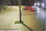 Video: Xe hơi vỡ nát đầu sau cú tông kinh hoàng vào cột điện