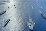 Mỹ tăng hiện diện ở biển Đông, Trung Quốc tập trận lớn ở Hoa Đông