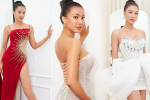 Loạt váy áo 'chặt chém' cực cháy của Kim Duyên cho Miss Universe 2021, tiết lộ chiến lược mới gây sốc?