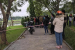 Clip: Hiện trường tìm thấy thi thể ở quảng trường TP Vĩnh Yên, tỉnh Vĩnh Phúc, nghi do đuối nước